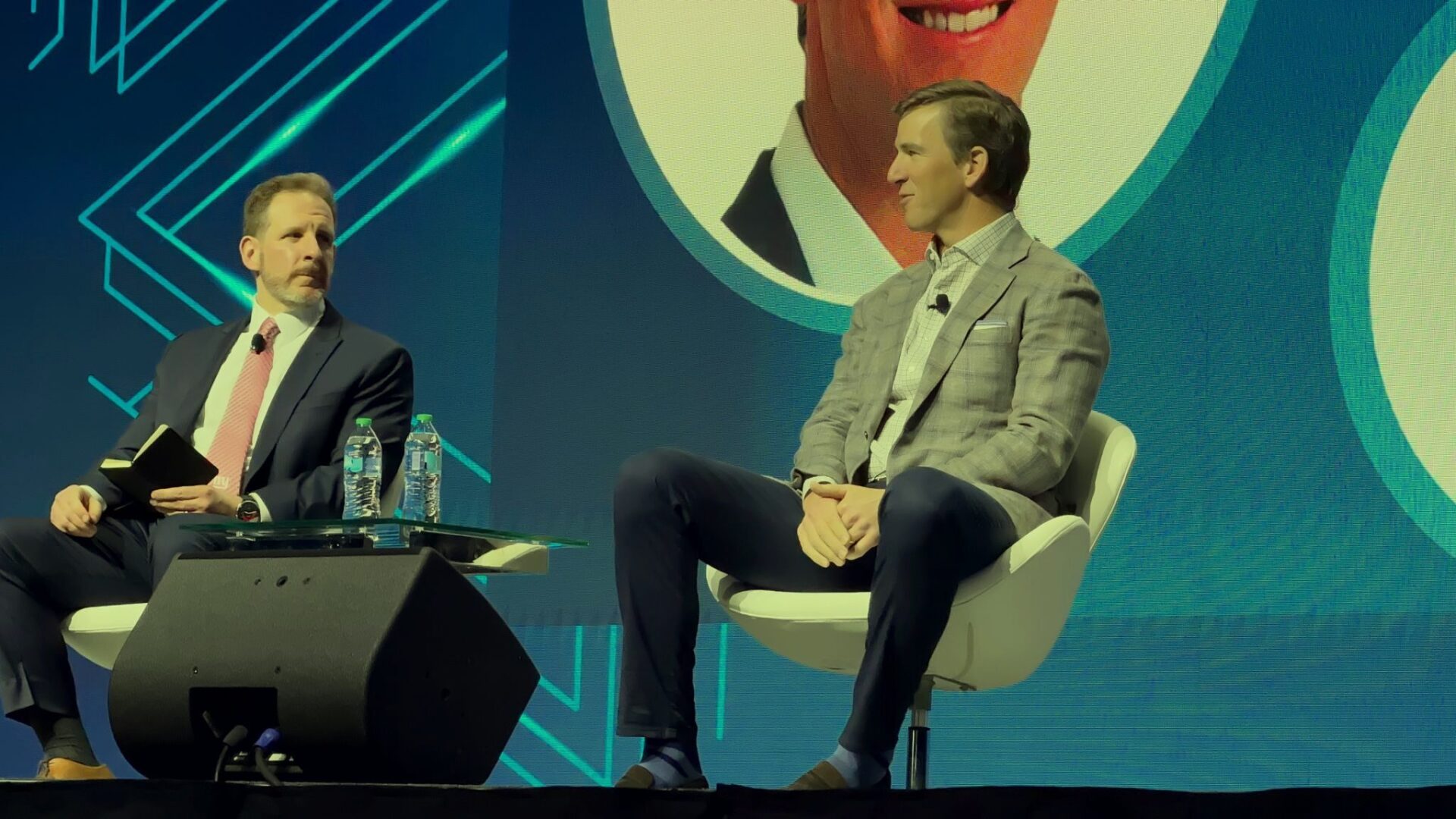 Eli Manning at Legalweek Day 1